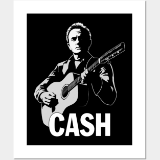 The Guitarist Johnny Cash Posters and Art